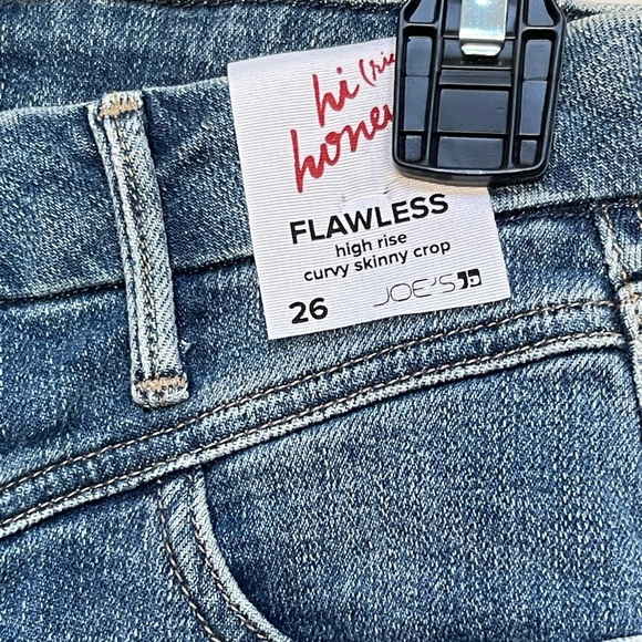 Joe’s jeans FLAWLESS high rise curvy skinny crop HIGH HOPES size 26 - Picture 7 of 10